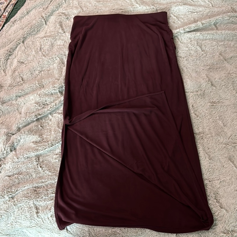 Old Navy Wine/plum Skirt